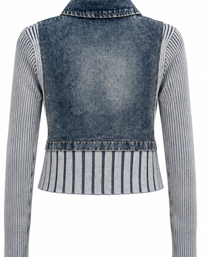 denim knit A125