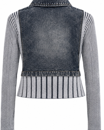 denim knit A125
