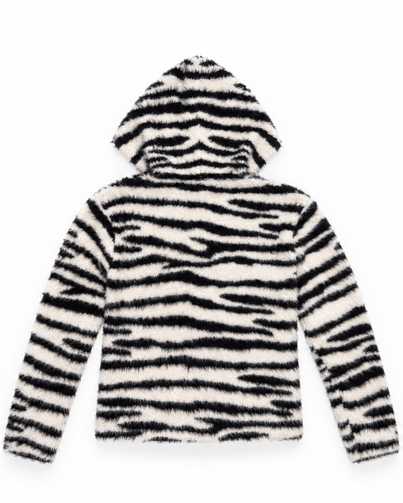 Wild Static Zip Hoodie A713