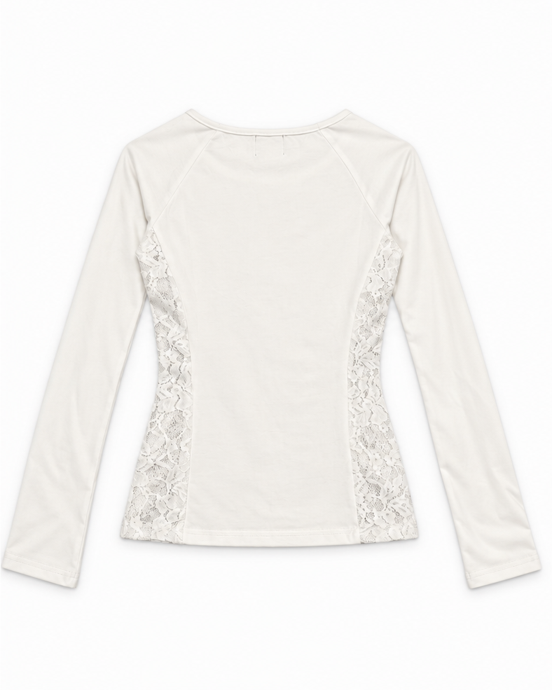 Rhinestone Wing Top A716