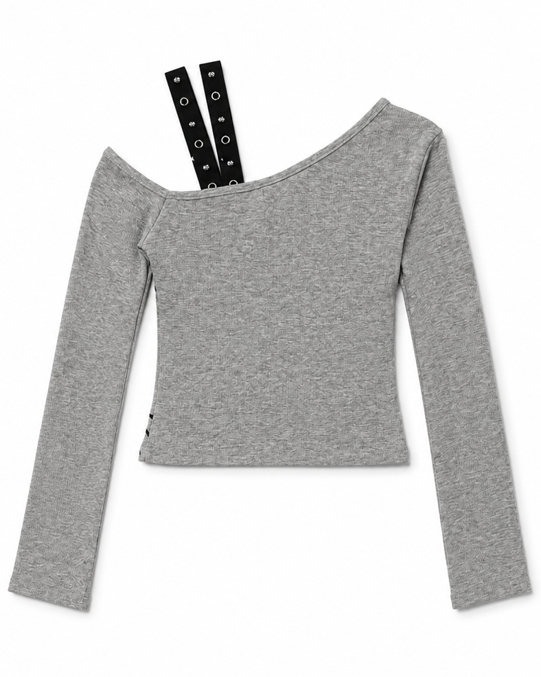 Demon Lace Long Sleeve Top A718