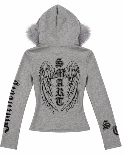 Fur Zip L/S A468