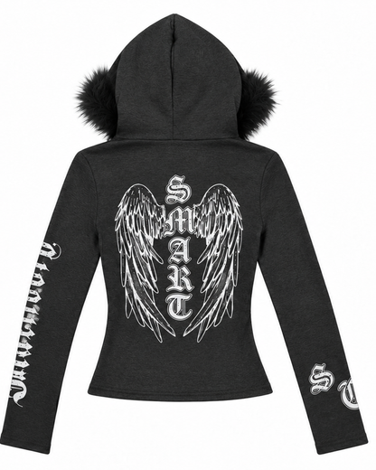 Fur Zip L/S A468