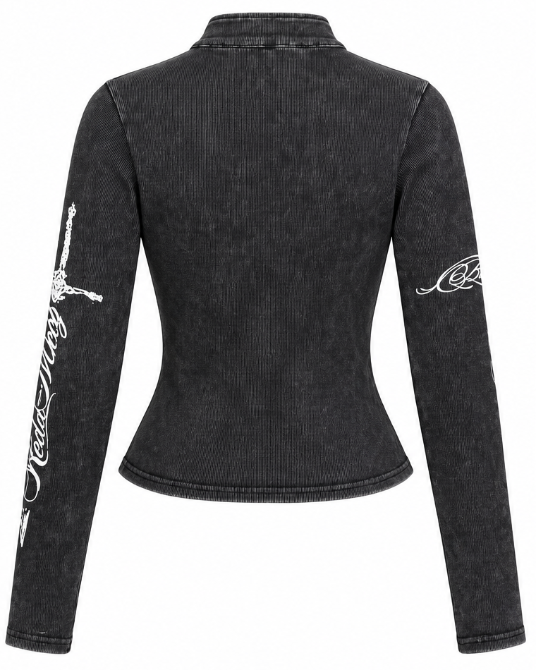 Gothic Cross Top  A702
