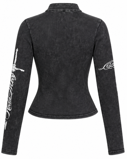 Gothic Cross Top  A702