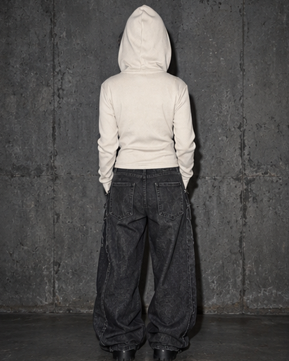 Stud Cross hoodie A508