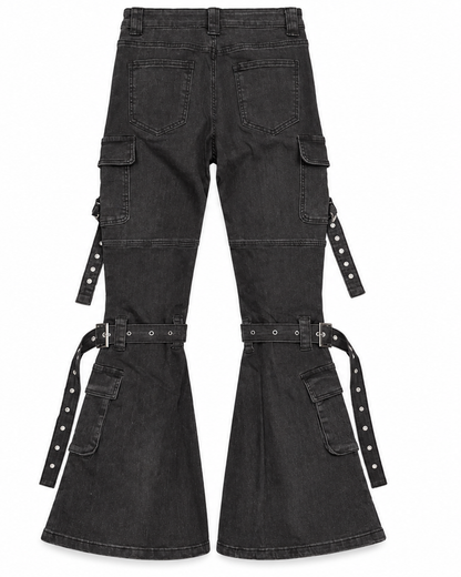 Utility Flare Pants A726