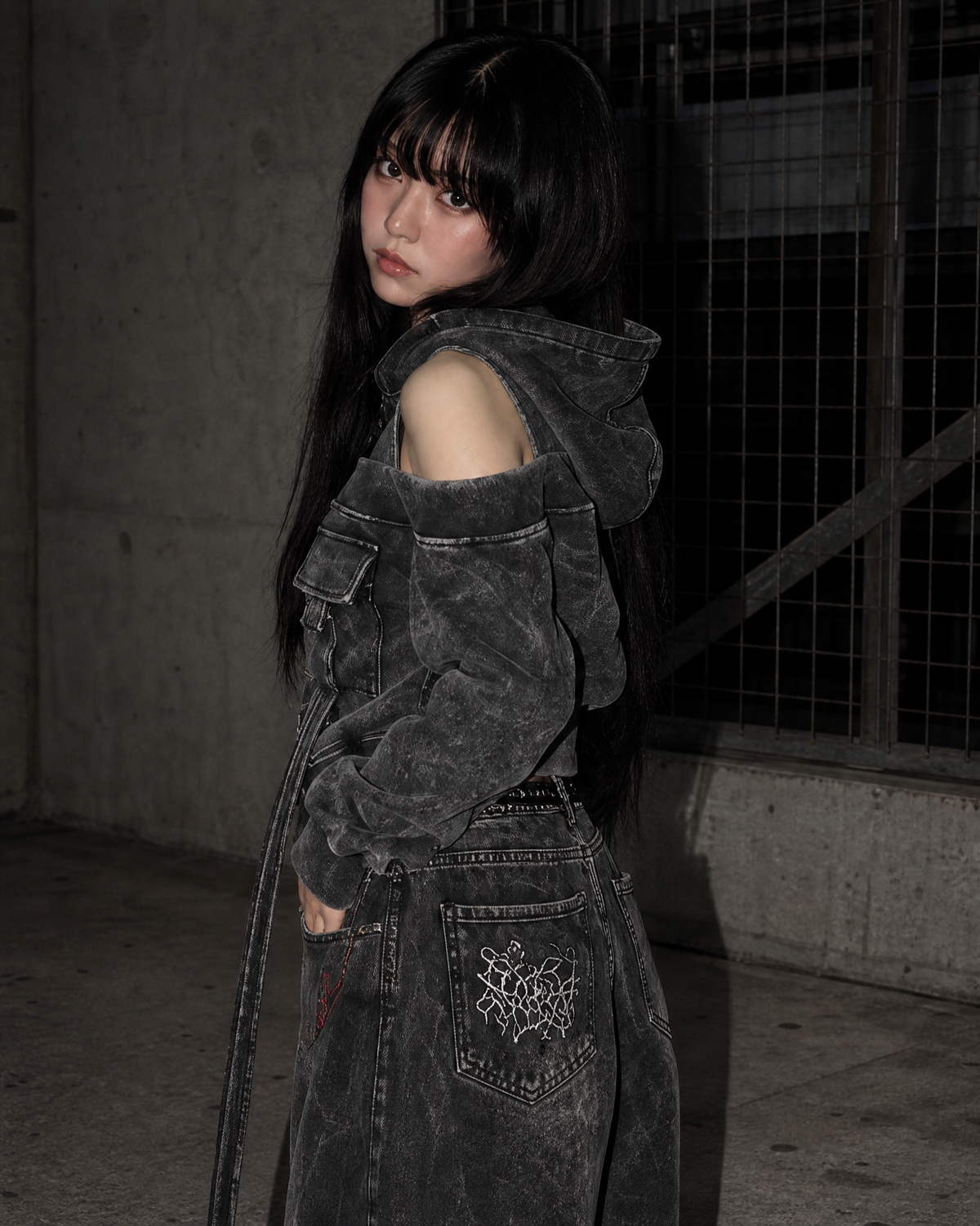 Washed Cargo Jacket A707　