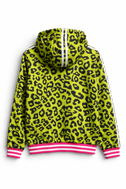 Neon Leopard Hoodie  A567