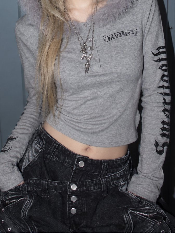 Fur Zip L/S A468