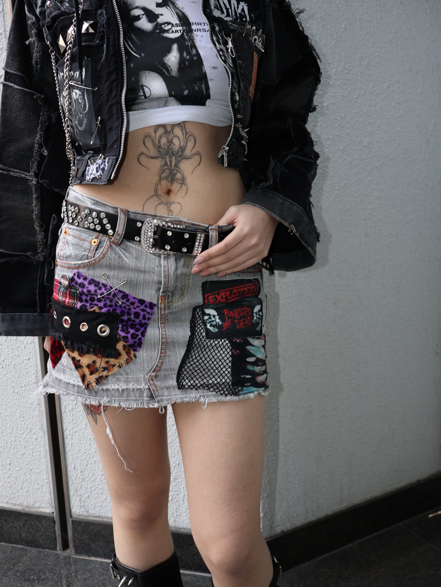 1618 Y2K remake skirt  RA254