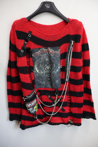 Aftermath RE: Broken Border Punk Knit RA468