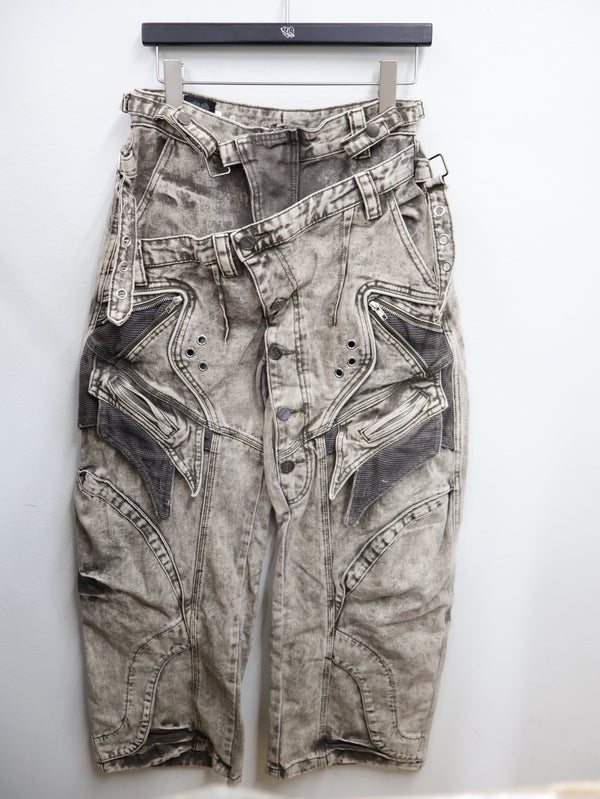 3DW Panel Denim Pants  A531