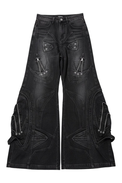 Steel Wide Pants A332
