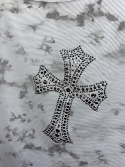 Stud Cross Asym Top  A558