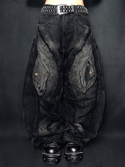 Ruin Cargo denim A415