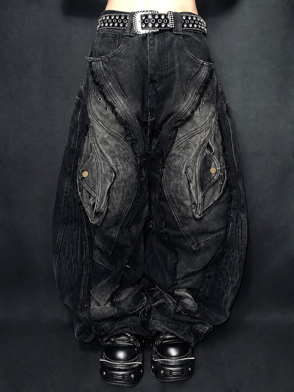 Ruin Cargo denim A415