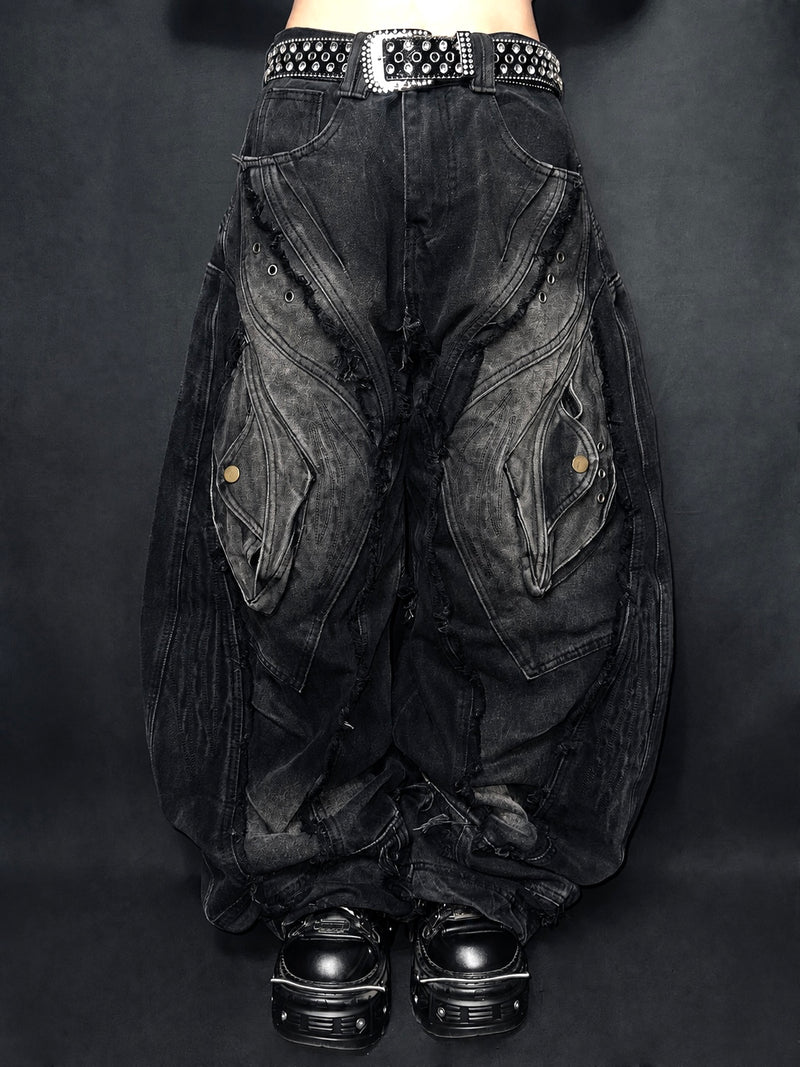 Ruin Cargo denim A415