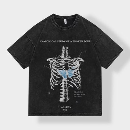butterfly born tee A182