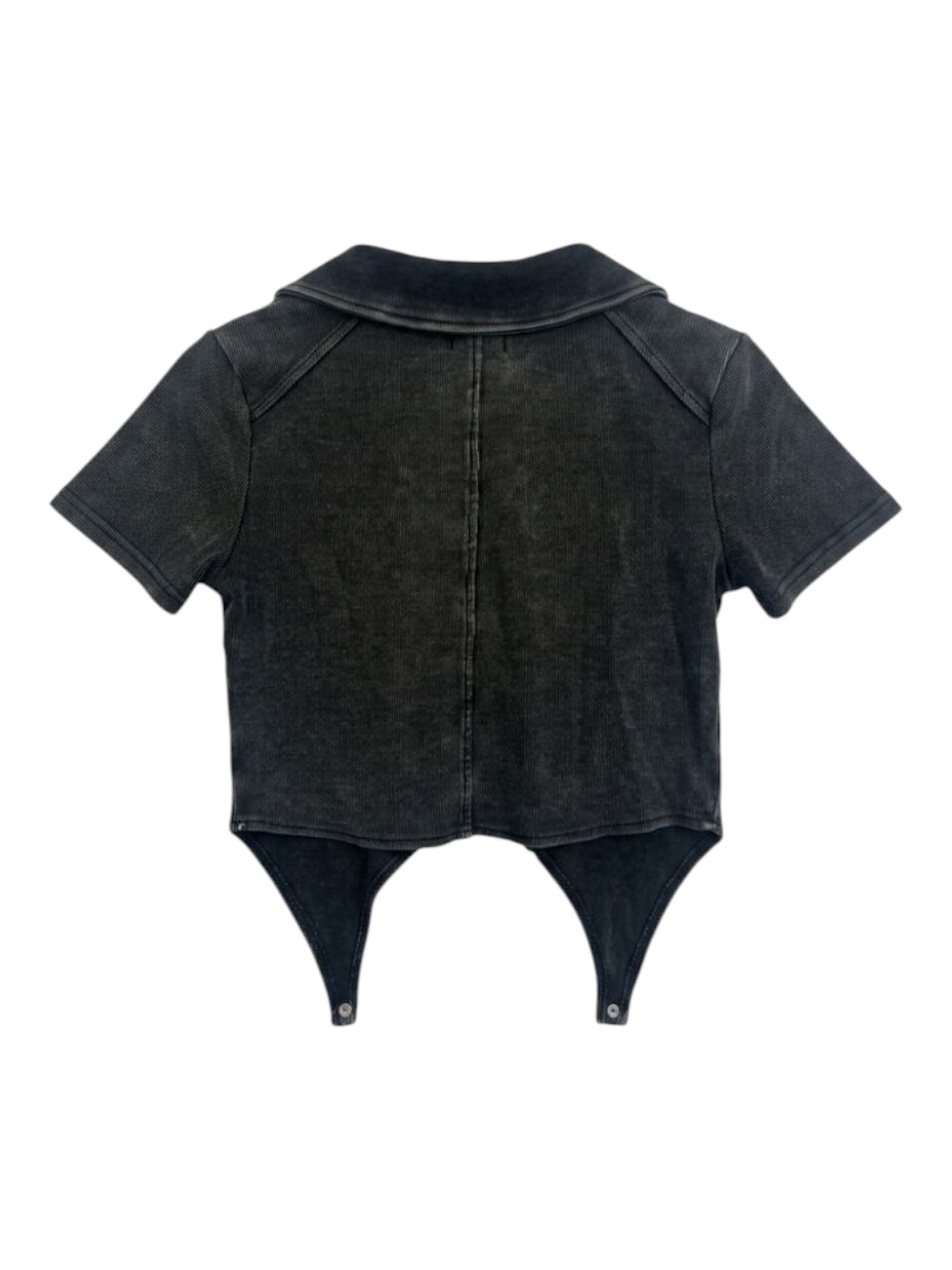 Crop Zip Top A573