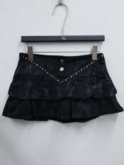 Layer Cargo Mini Skirt A505