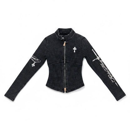 Gothic Cross Top  A702
