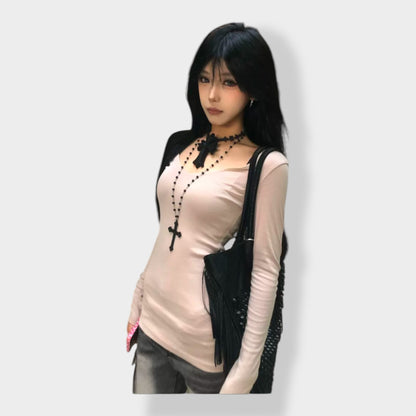 back cross L/S A146