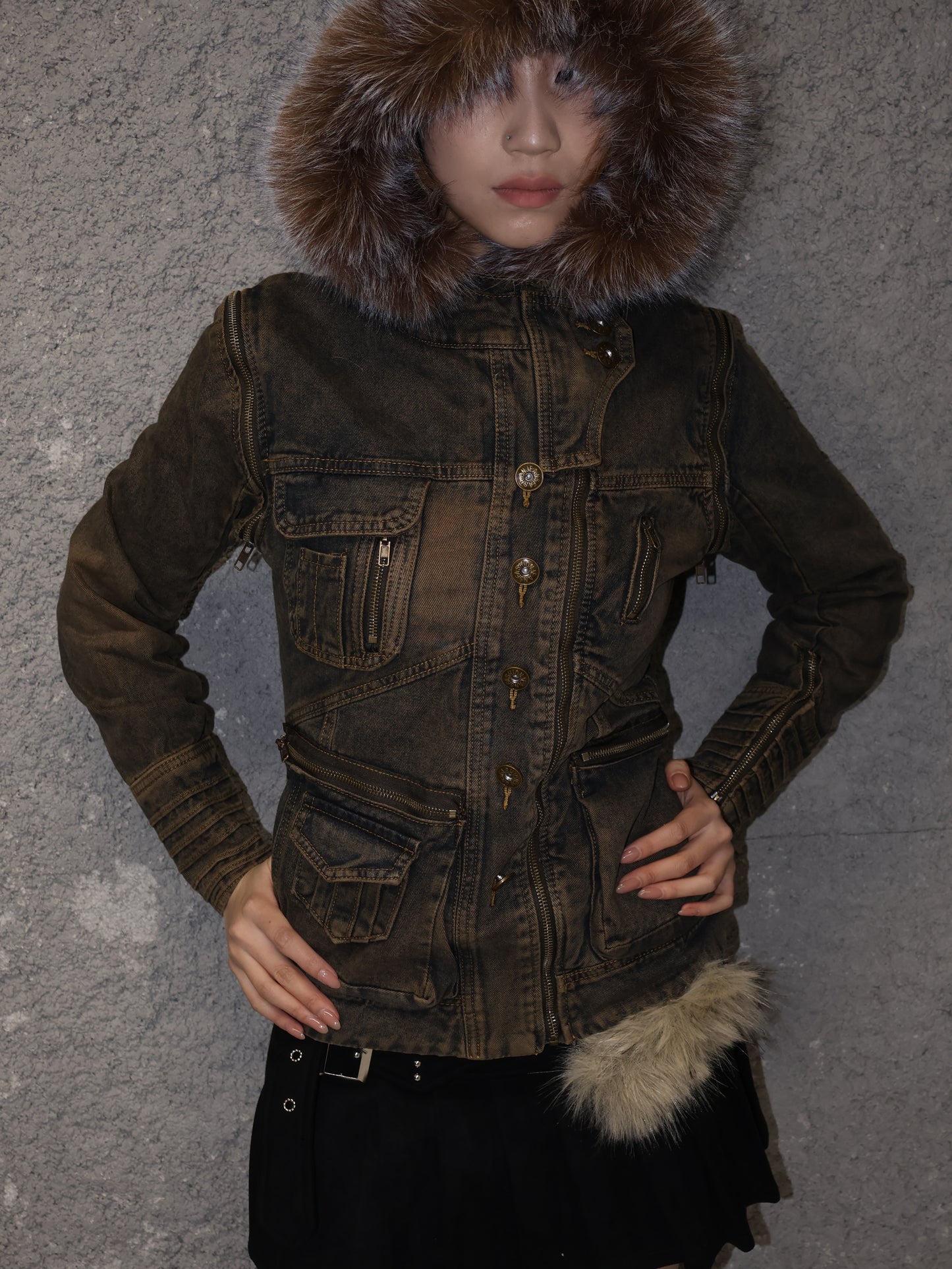 Fur Field Jacket A451