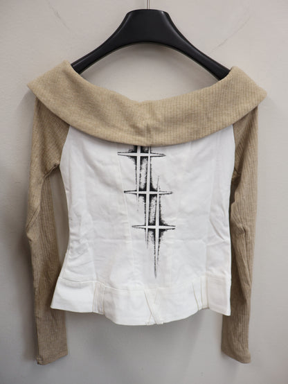 Corset Button Top A514