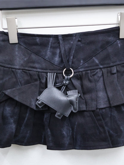 Layer Cargo Mini Skirt A505