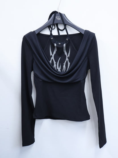 Cowl Long Sleeve A523