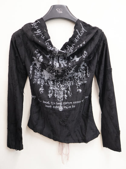 Lace Off-Shoulder Top A504