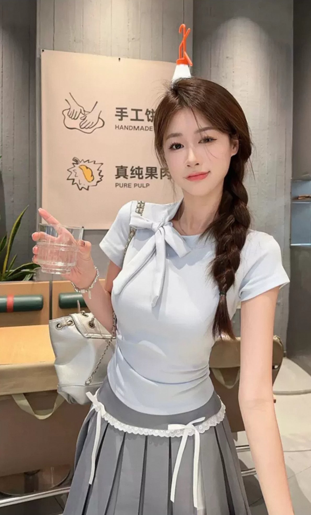 tight ribbon skirt　A28