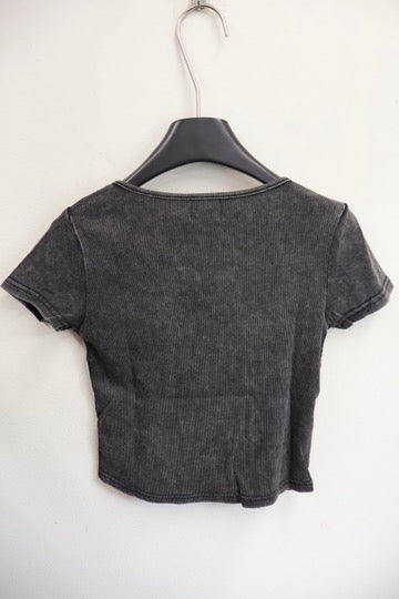 25-825 Feded Noir Tee A548
