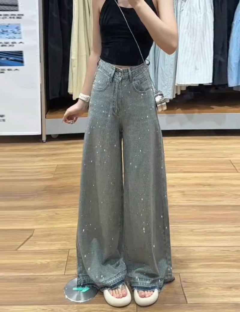 24-K18
stone loose denim A173