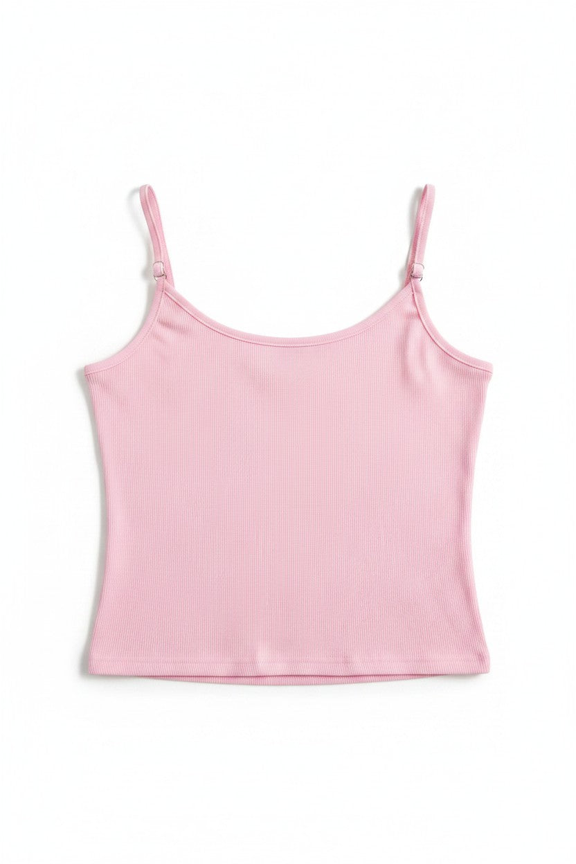 Cutout Cross Cami Top  A554