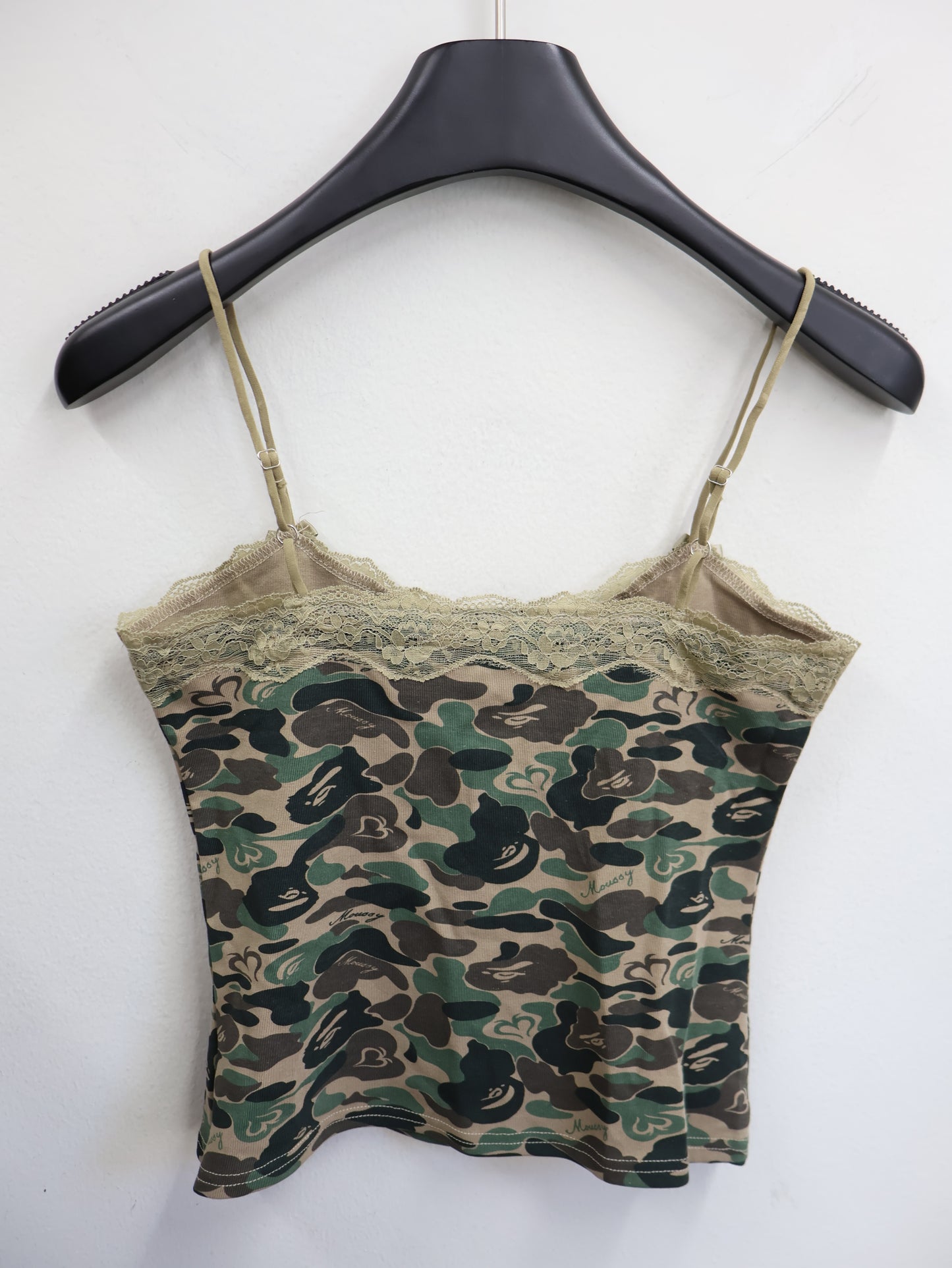 Camo Lace Cami Top A544