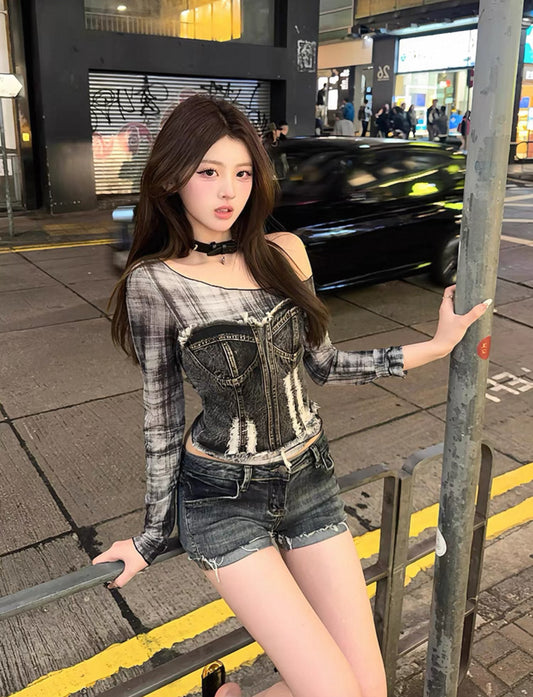 checkdenim L/S A75
