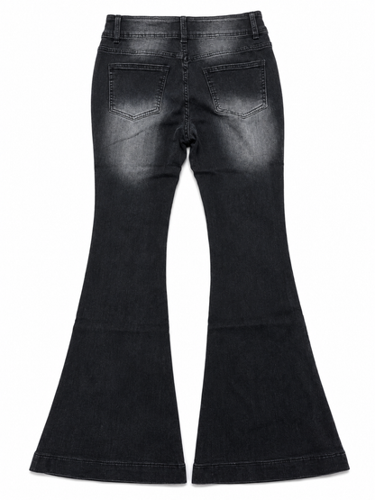 Venom Stud Flare Denim A720