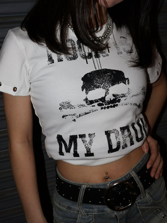 Stud Skull Tee A521
