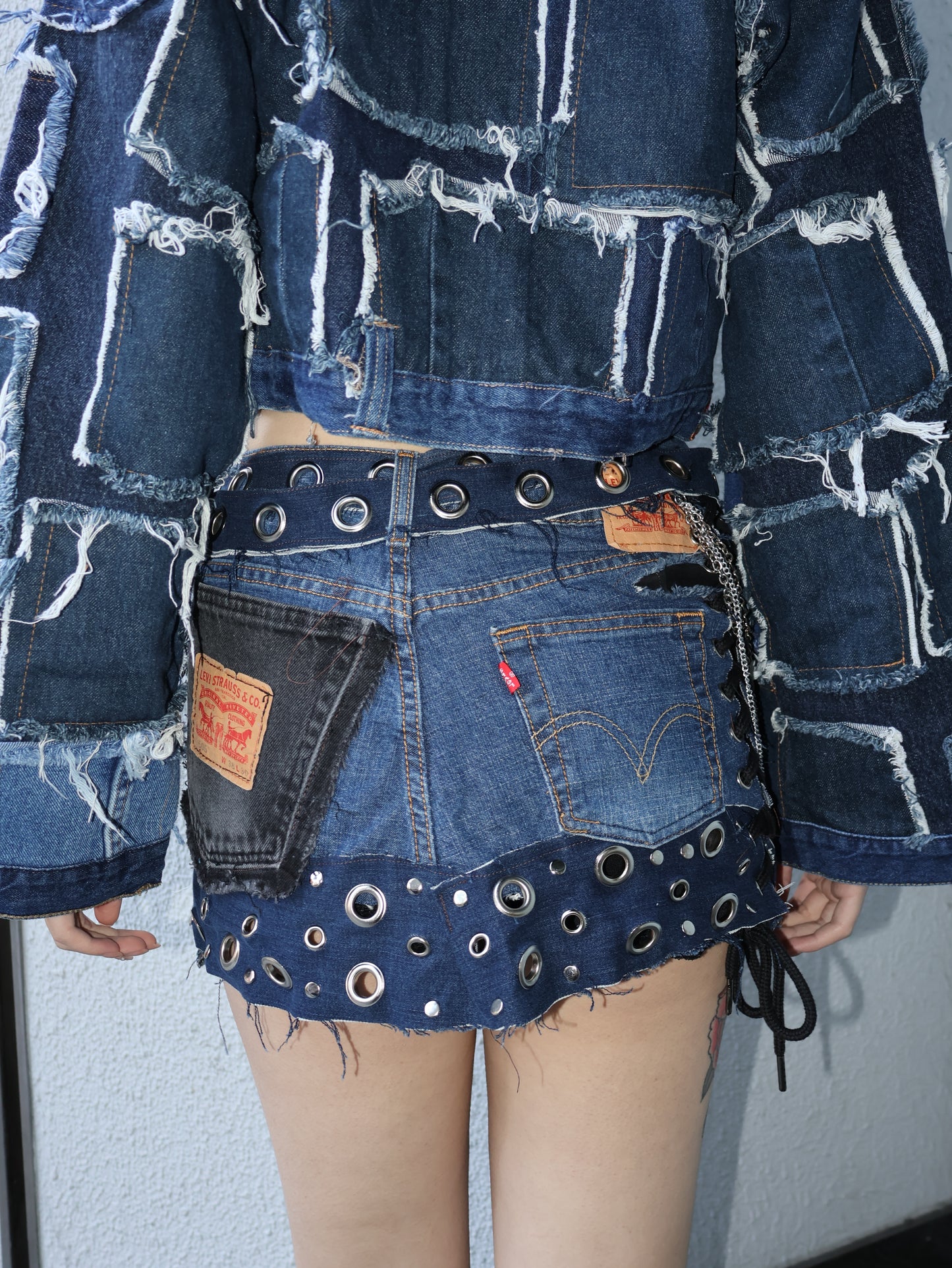 1618 Y2K remake skirt  RA256