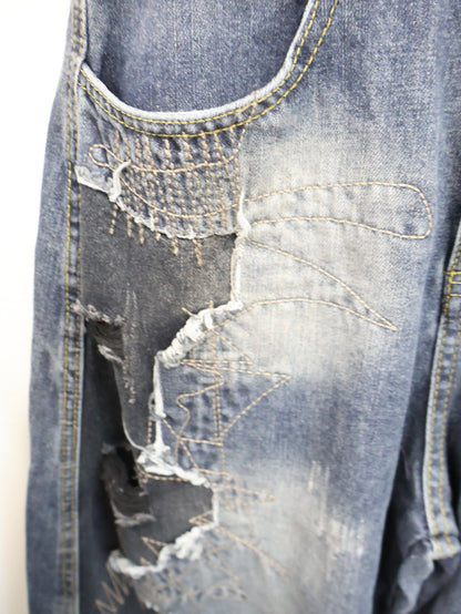 Ruin Cross Denim  A532