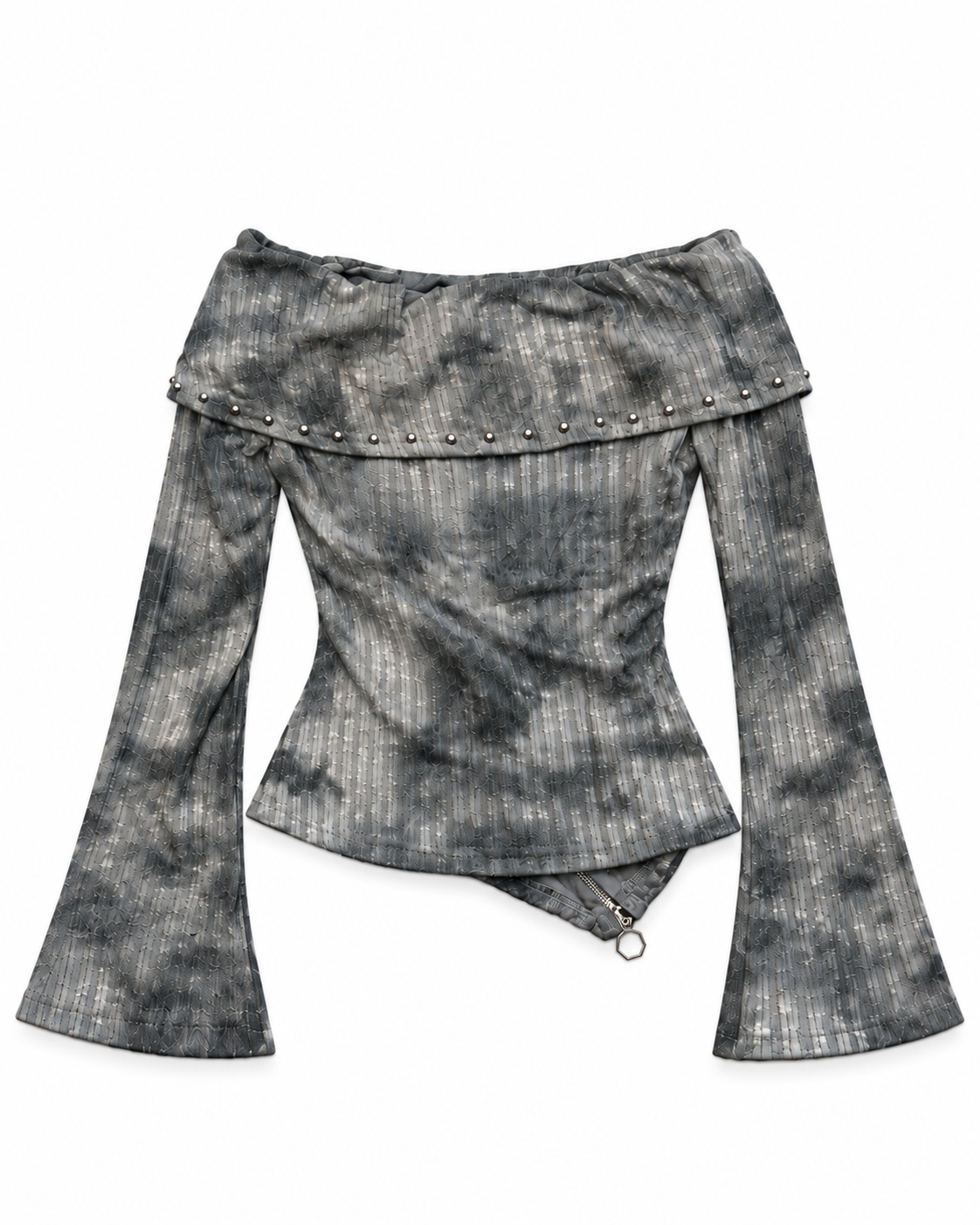 Graffiti Stud Top A673