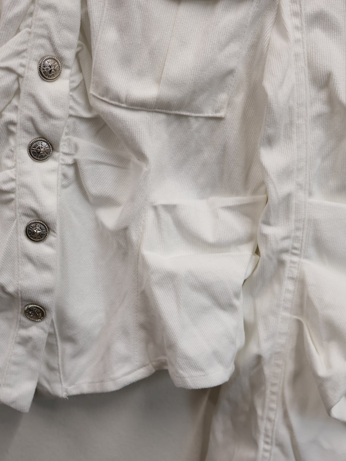 Cropped Frill shirt A501