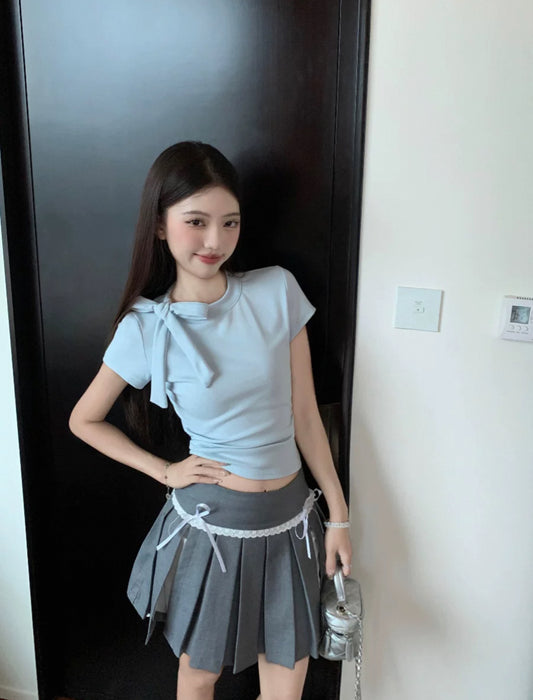tight ribbon skirt　A28