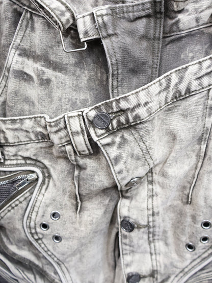 3DW Panel Denim Pants  A531