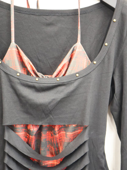 Rift Cutout Top A483