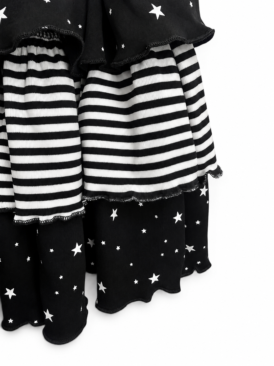 border Ruffle Mini Skirt  A570