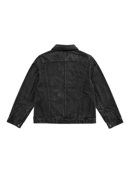 denim zip jacket A618