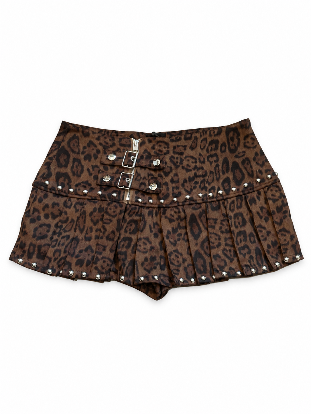 Leopard Stud Shorts A671